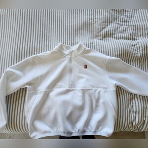 Nike Women's Court Dryfit Heritage 1/2 zip tennis jacket